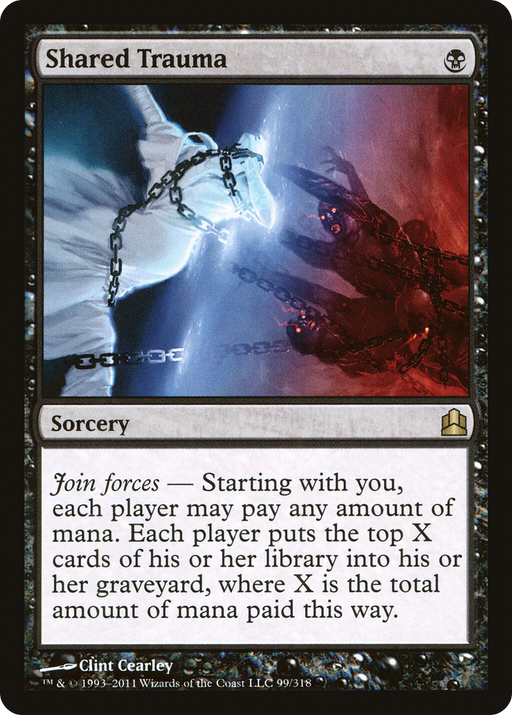 Shared Trauma (CMD-099) [Commander 2011] MTG Single Wizards of the Coast