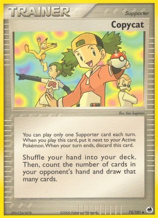 Copycat (/101) [EX: Dragon Frontiers] Pokemon Single Pokémon