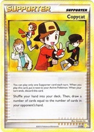 Copycat () [HGSS: Trainer Kit Gyarados & Raichu] Pokemon Single Pokémon
