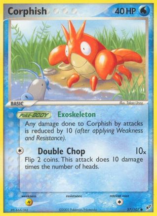 Corphish (/107) Reverse Holofoil [EX: Deoxys] Pokemon Single Pokémon
