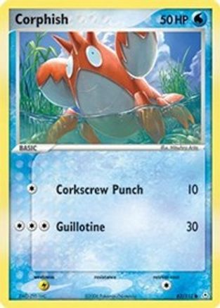 Corphish - 062/110 (62/110) Reverse Holofoil [EX: Holon Phantoms] Pokemon Single Pokémon