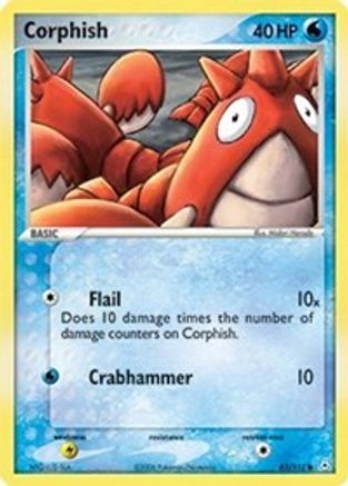 Corphish - 063/110 (/110) Reverse Holofoil [EX: Holon Phantoms] Pokemon Single Pokémon