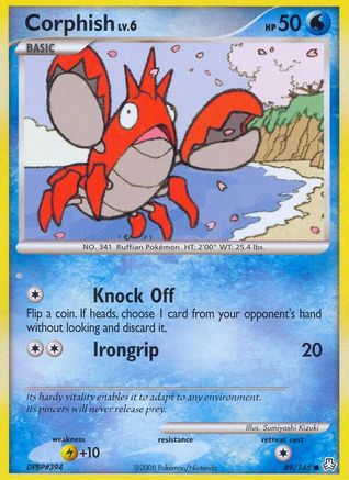 Corphish (/146) Reverse Holofoil [DP: Legends Awakened] Pokemon Single Pokémon