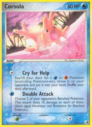 Corsola (/115) [EX: Unseen Forces] Pokemon Single Pokémon