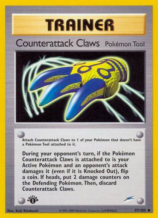 Counterattack Claws (/105) 1st Edition [Vintage: Neo Destiny] Pokemon Single Pokémon