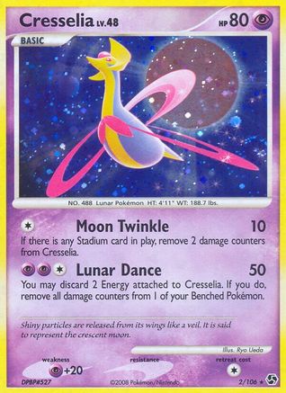 Cresselia (/106) Holofoil [DP: Great Encounters] Pokemon Single Pokémon
