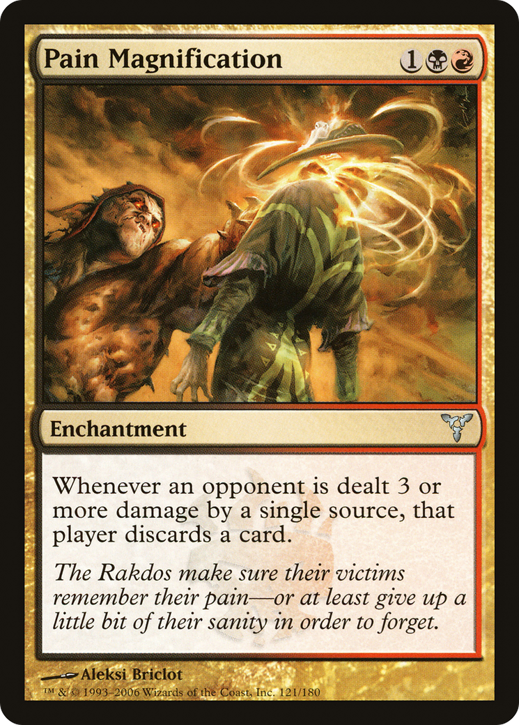 Pain Magnification (DIS-121) [Dissension] MTG Single Wizards of the Coast