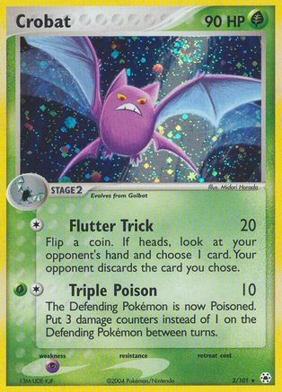 Crobat (/101) Reverse Holofoil [EX: Hidden Legends] Pokemon Single Pokémon