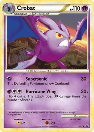 Crobat (/95) [HGSS: Unleashed] Pokemon Single Pokémon