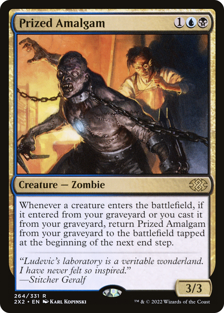 Prized Amalgam (2X2-264) [Double Masters 2022] Foil MTG Single Wizards of the Coast