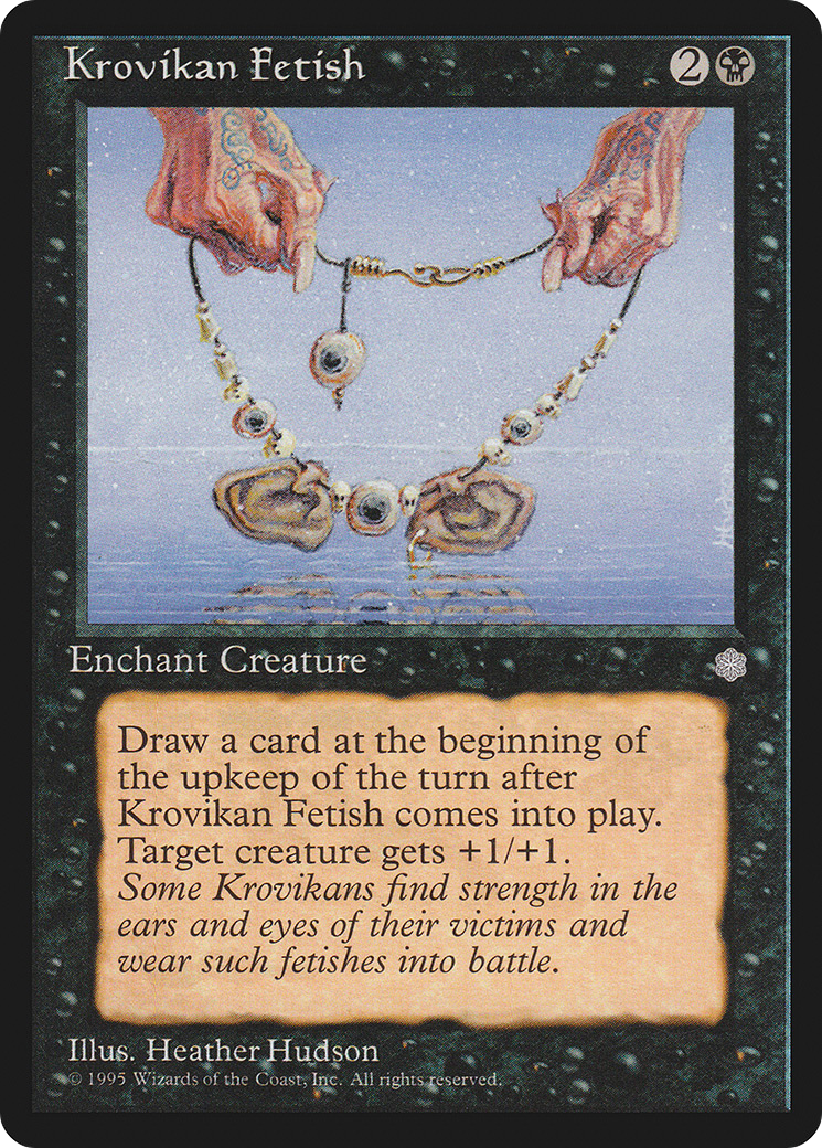 Krovikan Fetish (ICE-140) [Ice Age] MTG Single Wizards of the Coast