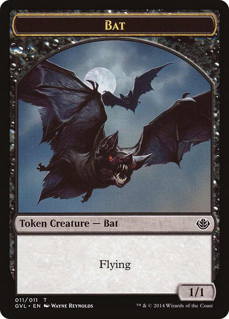 Bat Token (DD3-011) [Misc] Duel Decks Anthology: Garruk vs. Liliana Tokens MTG Single Wizards of the Coast