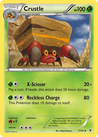 Crustle (/101) [BW: Noble Victories] Pokemon Single Pokémon
