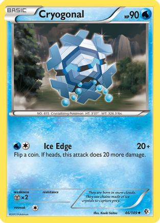 Cryogonal (/149) [BW: Boundaries Crossed] Pokemon Single Pokémon