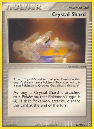 Crystal Shard (/100) [EX: Crystal Guardians] Pokemon Single Pokémon