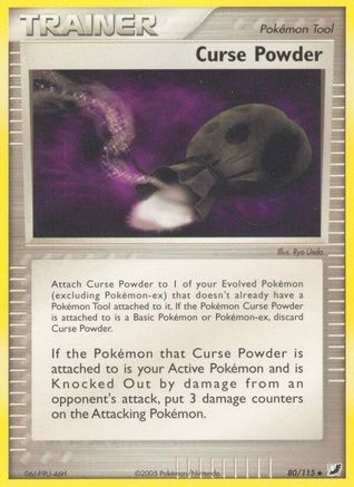 Curse Powder (/115) Reverse Holofoil [EX: Unseen Forces] Pokemon Single Pokémon