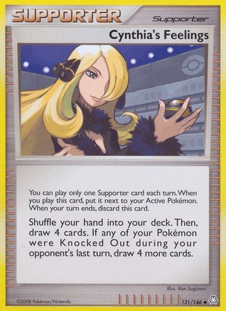 Cynthia's Feelings (131/146) [DP: Legends Awakened] Pokemon Single Pokémon
