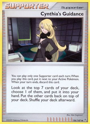 Cynthia's Guidance (/147) [Platinum: Supreme Victors] Pokemon Single Pokémon
