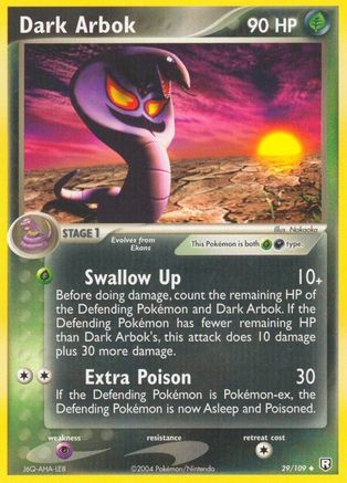 Dark Arbok (29/109) [EX: Team Rocket Returns] Pokemon Single Pokémon