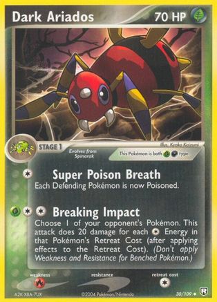 Dark Ariados (30/109) [EX: Team Rocket Returns] Pokemon Single Pokémon