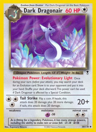 Dark Dragonair (38/110) - [Vintage: Legendary Collection] Pokemon Single Pokémon