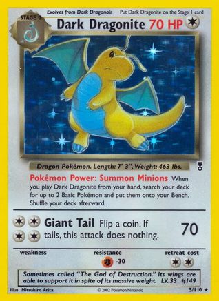 Dark Dragonite (/110) Holofoil [Vintage: Legendary Collection] Pokemon Single Pokémon