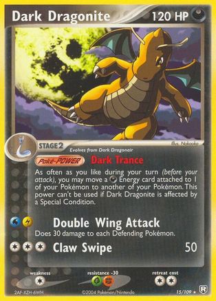 Dark Dragonite (15/109) Reverse Holofoil [EX: Team Rocket Returns] Pokemon Single Pokémon