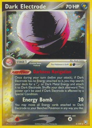 Dark Electrode (4/109) Reverse Holofoil [EX: Team Rocket Returns] Pokemon Single Pokémon