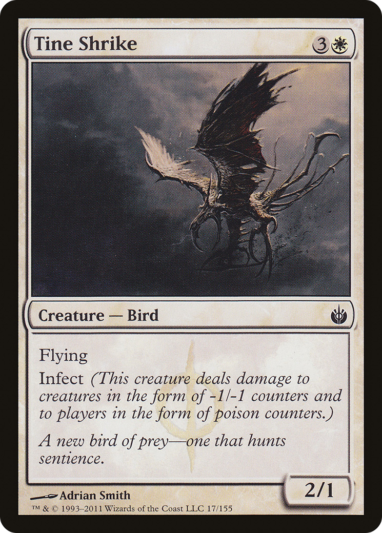 Tine Shrike (MBS-017) [Mirrodin Besieged] MTG Single Wizards of the Coast