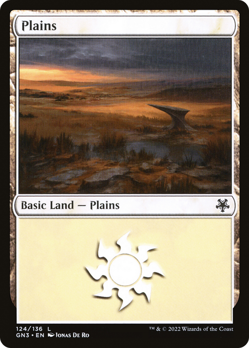 Plains (GN3-124) [Misc] Game Night: Free-for-All MTG Single Wizards of the Coast