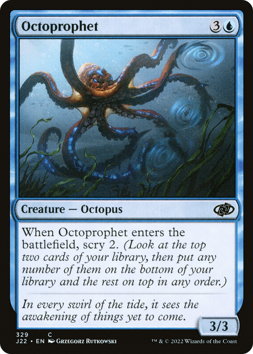 Octoprophet (J22-329) [Jumpstart 2022] MTG Single Wizards of the Coast