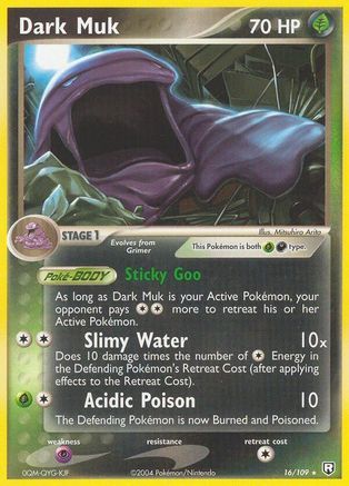 Dark Muk (16/109) [EX: Team Rocket Returns] Pokemon Single Pokémon