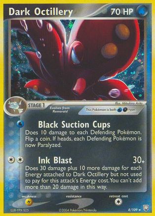 Dark Octillery (8/109) Holofoil [EX: Team Rocket Returns] Pokemon Single Pokémon