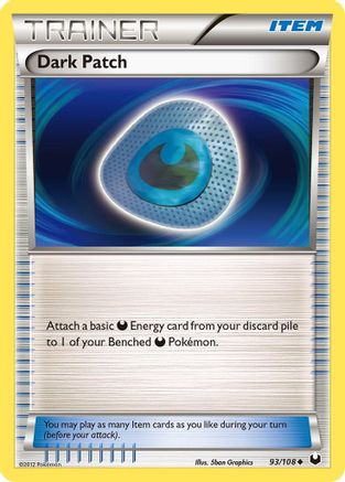 Dark Patch (/108) Reverse Holofoil [BW: Dark Explorers] Pokemon Single Pokémon