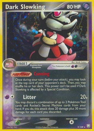 Dark Slowking (9/109) Reverse Holofoil [EX: Team Rocket Returns] Pokemon Single Pokémon