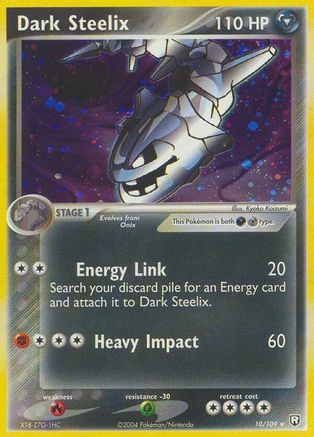 Dark Steelix 10/109 Holofoil [EX: Team Rocket Returns] Pokemon Single Pokémon