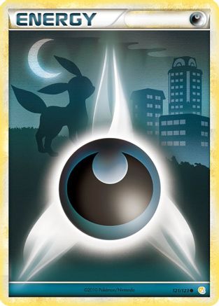 Darkness Energy (Basic) (121/123) Reverse Holofoil [HGSS: Base Set] Pokemon Single Pokémon