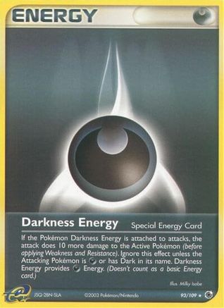 Darkness Energy (Special) (93/109) [EX: Ruby & Sapphire] Pokemon Single Pokémon