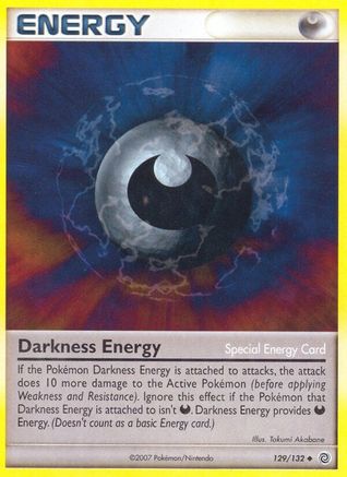 Darkness Energy (/132) Reverse Holofoil [DP: Secret Wonders] Pokemon Single Pokémon