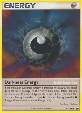 Darkness Energy (/100) Reverse Holofoil [DP: Majestic Dawn] Pokemon Single Pokémon