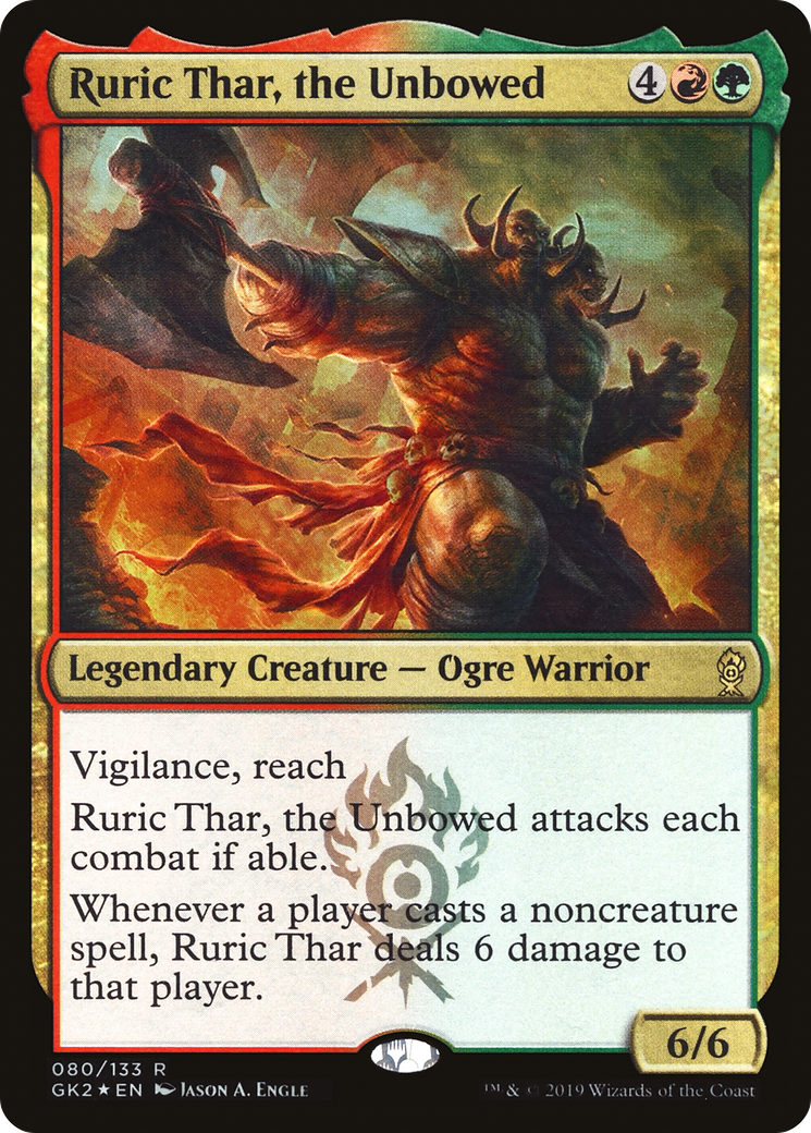 Ruric Thar, the Unbowed (GK2-080) [Misc] RNA Guild Kit Foil MTG Single Wizards of the Coast