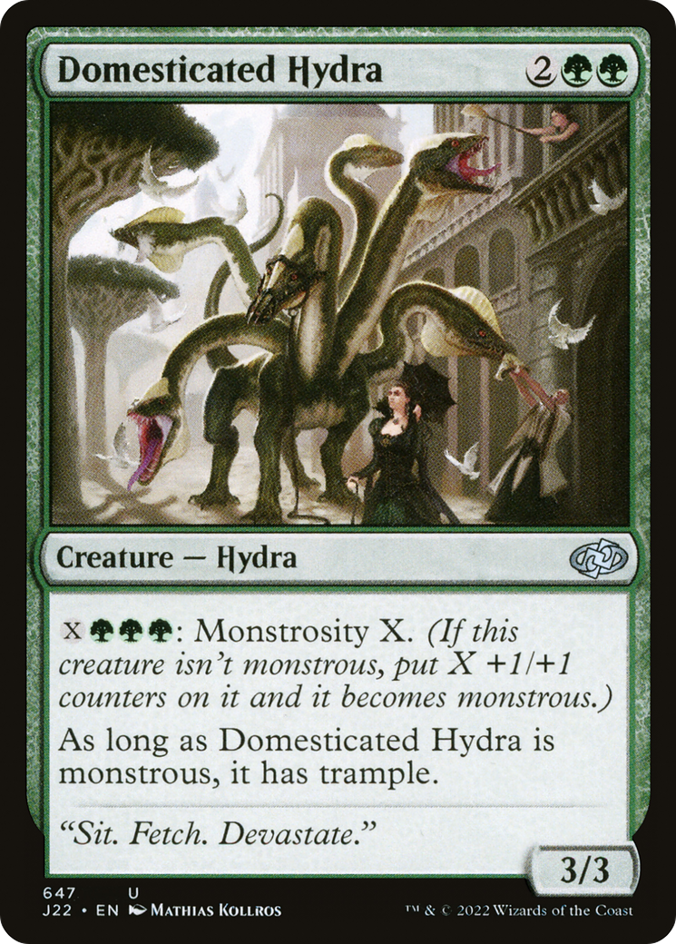 Domesticated Hydra (J22-647) [Jumpstart 2022] MTG Single Wizards of the Coast