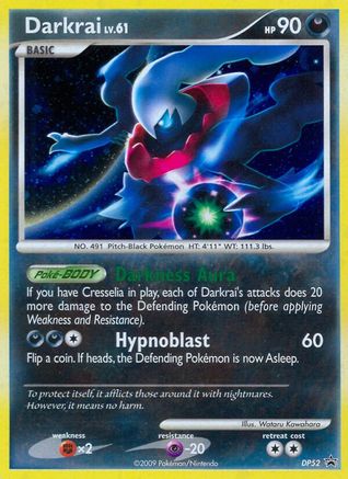 Darkrai - DP52 (/56) Holofoil [Promos: DP Promos] Pokemon Single Pokémon