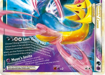 Darkrai & Cresselia Legend (Bottom) (/102) Holofoil [HGSS: Triumphant] Pokemon Single Pokémon