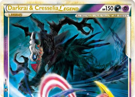 Darkrai & Cresselia Legend (Top) (/102) Holofoil [HGSS: Triumphant] Pokemon Single Pokémon