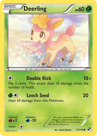 Deerling (13/114) [BW: Base Set] Pokemon Single Pokémon