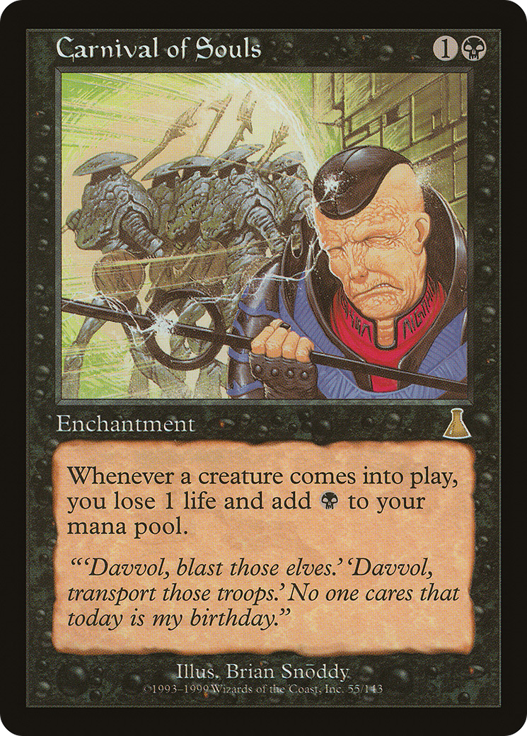 Carnival of Souls (UDS-055) [Urza's Destiny] MTG Single Wizards of the Coast