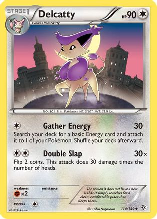 Delcatty (/149) Reverse Holofoil [BW: Boundaries Crossed] Pokemon Single Pokémon