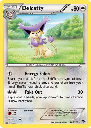 Delcatty (/146) [XY: Base Set] Pokemon Single Pokémon