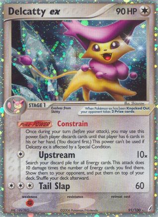 Delcatty ex (/100) Holofoil [EX: Crystal Guardians] Pokemon Single Pokémon